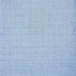 Dark And Light Blue Double Patterned Wool And Silk Scarf