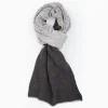 Dark And Light Gray Dots Cashmere Neck Warmer