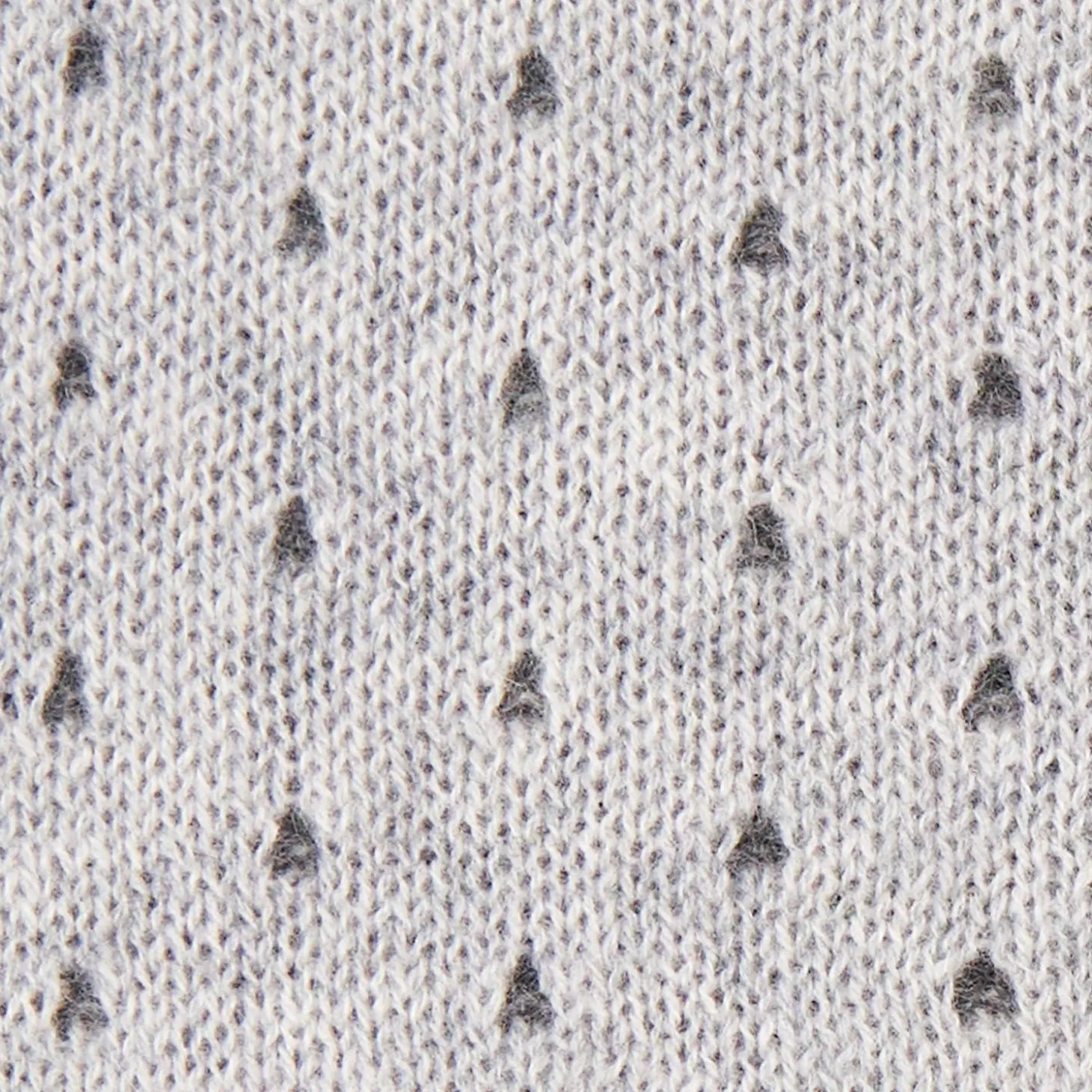 Dark And Light Gray Dots Cashmere Neck Warmer