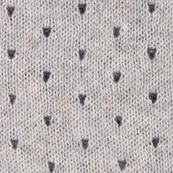 Dark Blue And Grey Dots Cashmere Neck Warmer
