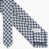 Dark Blue Archivio Collection Silk Tie 1938-1-01