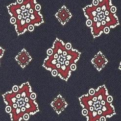 Dark Blue Archivio Collection Silk Tie 1984-02