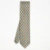Dark Blue Heritage Collection Silk Tie - Paisley Pattern