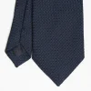 Dark Blue Sartorial Granadine Silk Tie