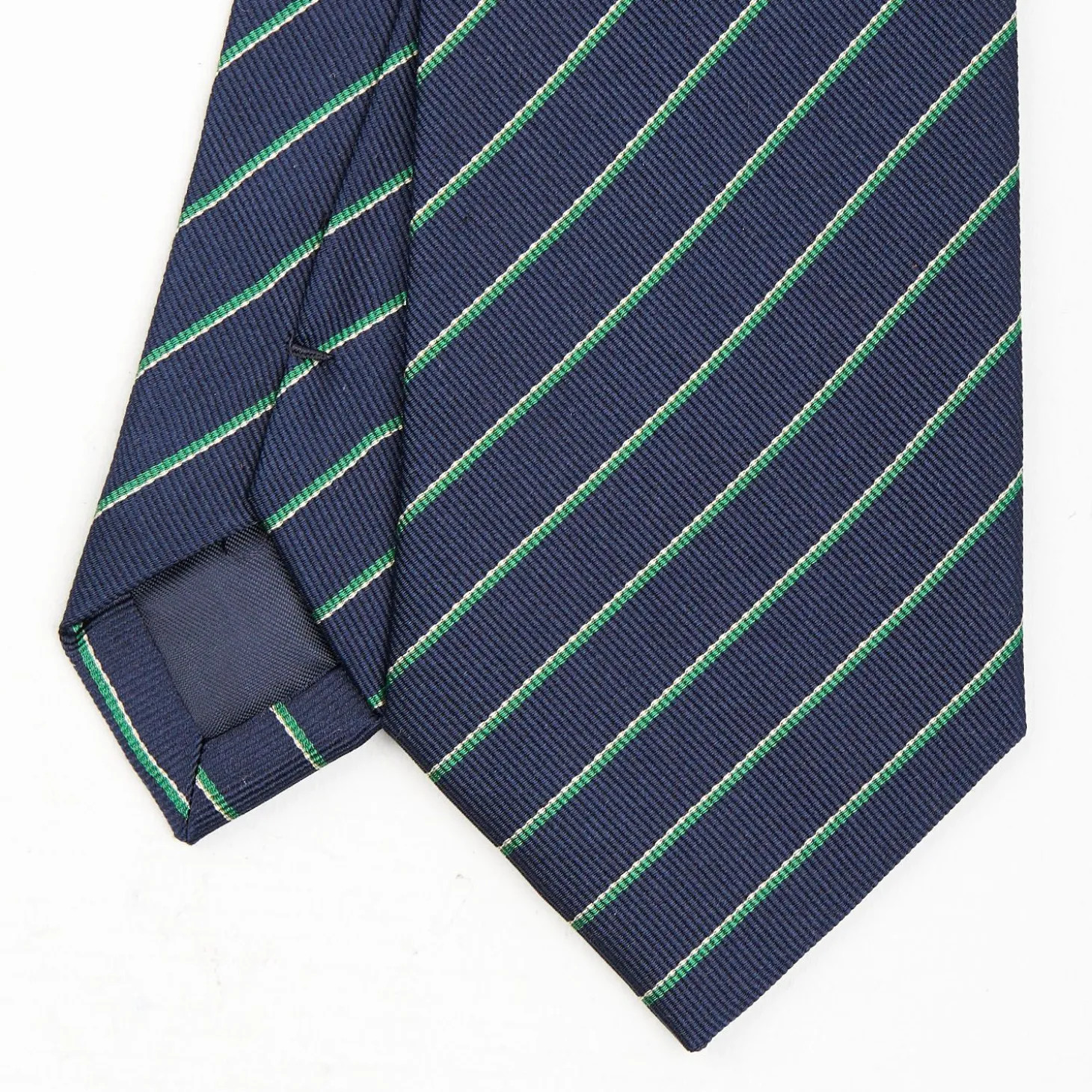 Dark Blue Sartorial Striped Tie