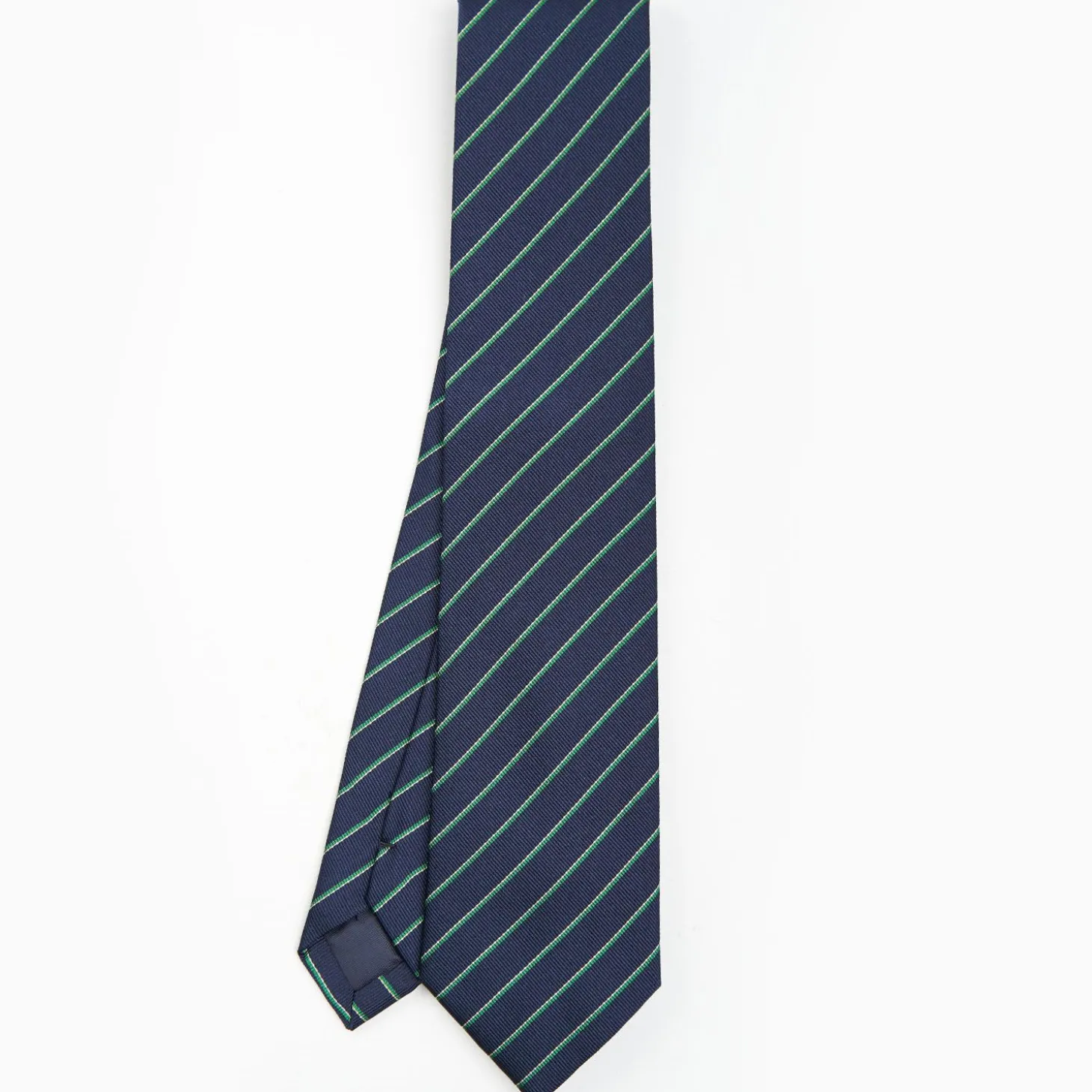 Dark Blue Sartorial Striped Tie