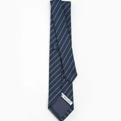 Dark Blue Sartorial Striped Tie