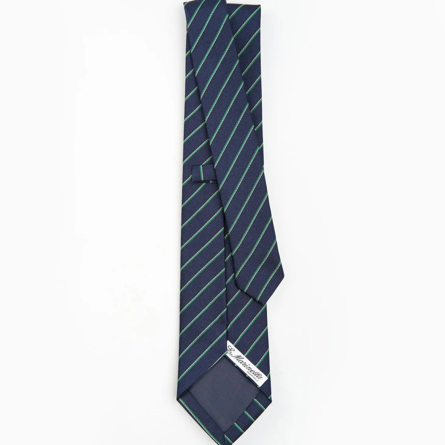 Dark Blue Sartorial Striped Tie