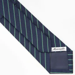 Dark Blue Sartorial Striped Tie