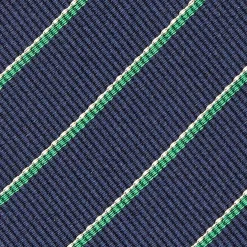Dark Blue Sartorial Striped Tie