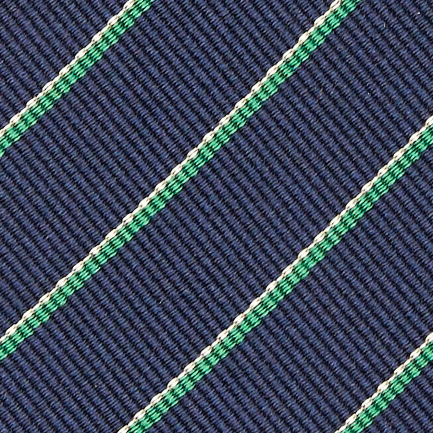 Dark Blue Sartorial Striped Tie