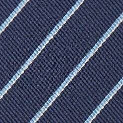 Dark Blue Sartorial Striped Tie