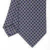Dark Blue Sartorial Tie - Small Designs