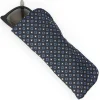 Dark Blue Silk Glasses Case