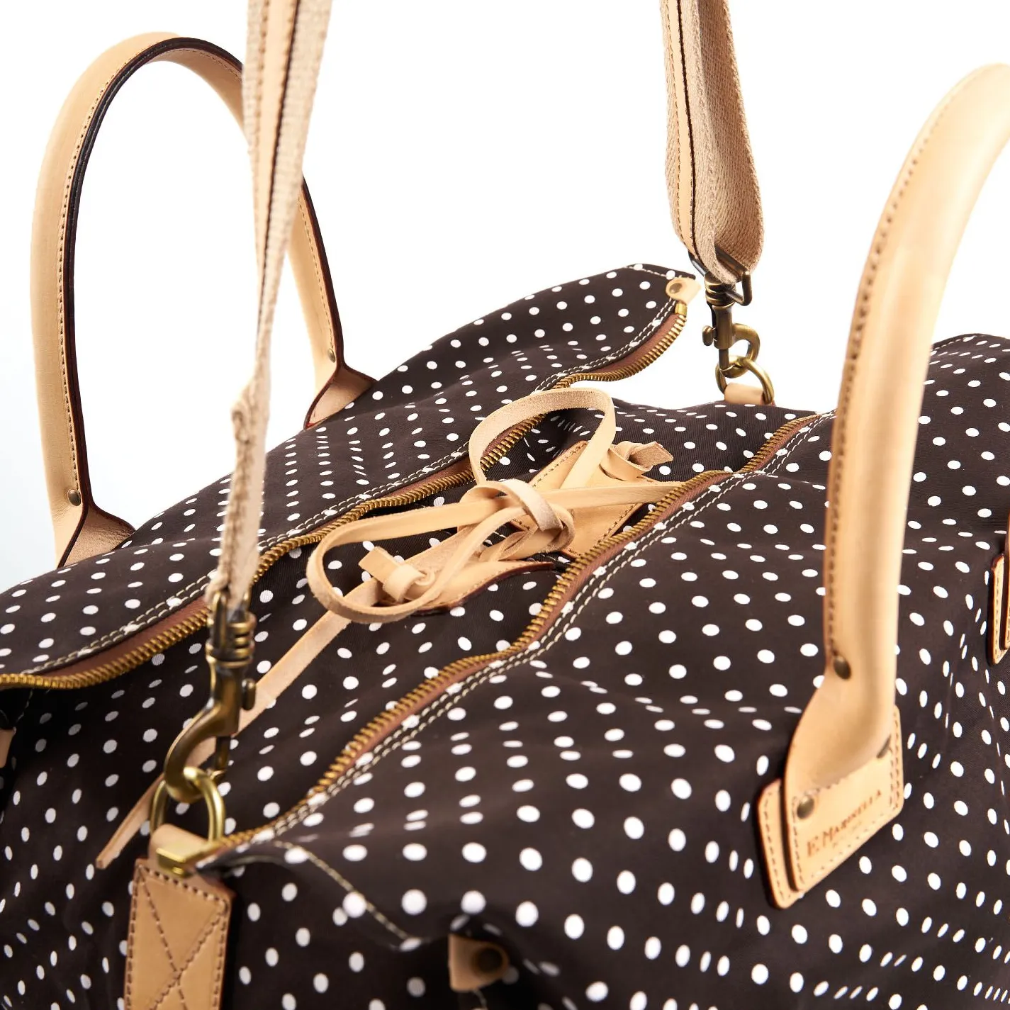 Dark Brown Decostructed Weekend Bag
