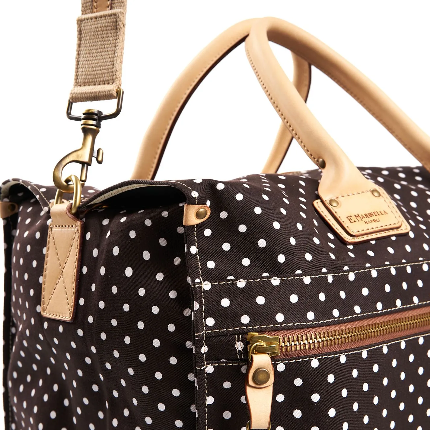 Dark Brown Decostructed Weekend Bag
