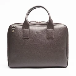 Dark Brown Leather Briefcase