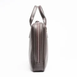 Dark Brown Leather Briefcase