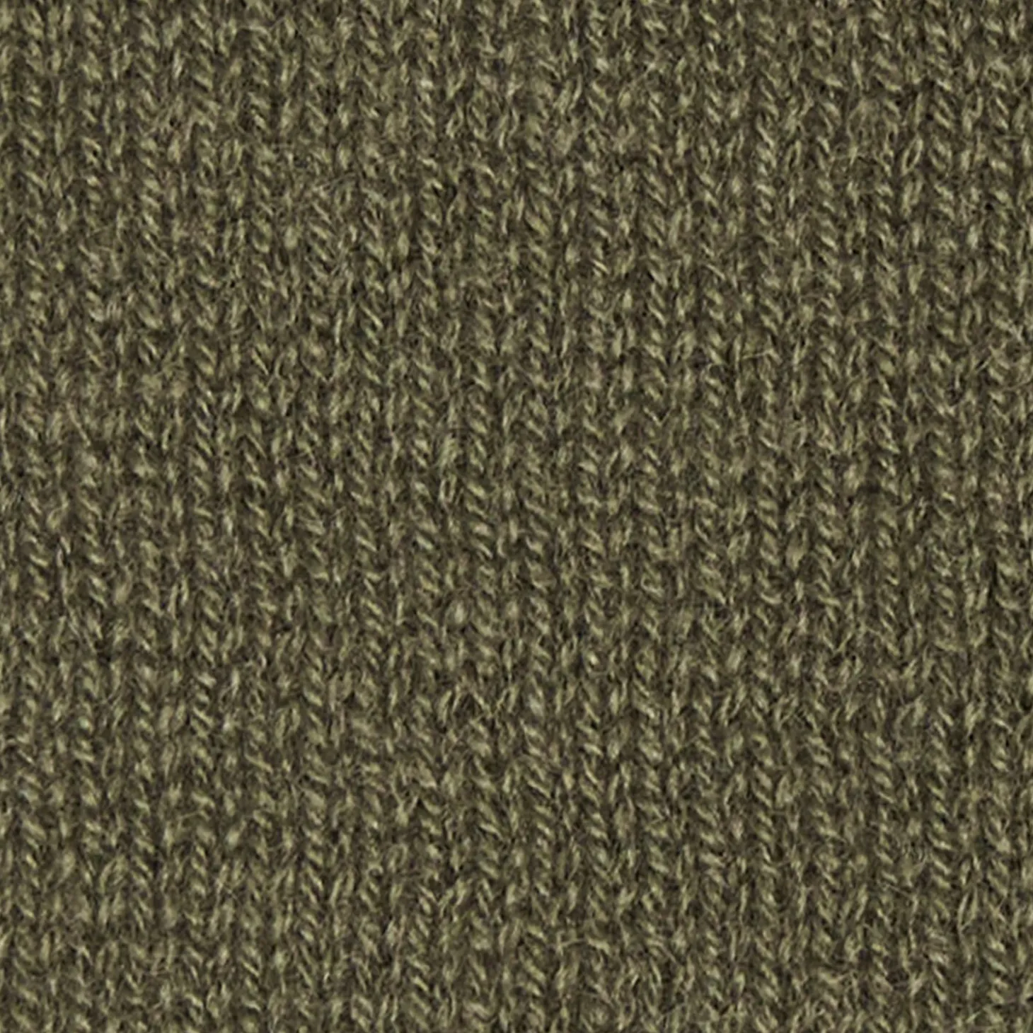 Dark Green And Light Brown Two-Tone Solid Cashmere Neck Warmer