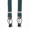 Dark Green Plain Colour Braces