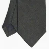Dark Green Sartorial Linen Tie - Solid Color