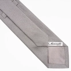 Dark Grey Ceremonial Jacquard Silk Tie