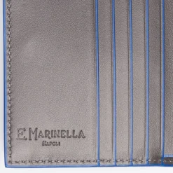 Dark Grey Smooth Leather Small Wallet