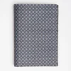 Dark Grey Vertical Wallet In Silk And Leather