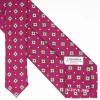 Fuchsia Archivio Collection Silk Tie 1989-06