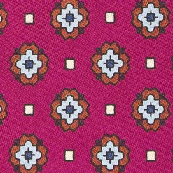 Fuchsia Archivio Collection Silk Tie 1989-06
