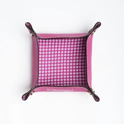 Fuchsia Small Leather Vide00A0Poche