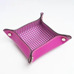 Fuchsia Small Leather Vide00A0Poche
