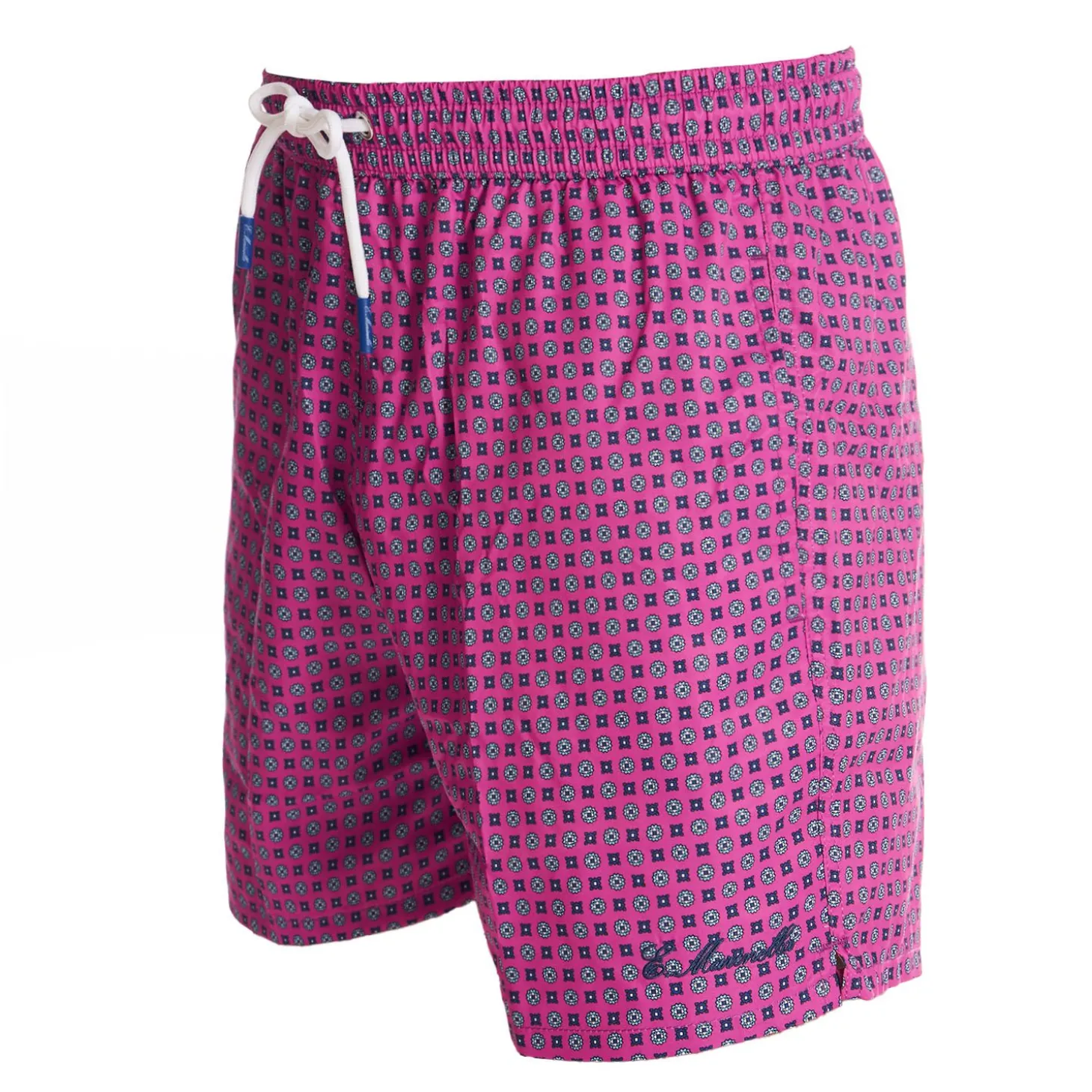 Fucsia Swim Shorts- Large Patterns
