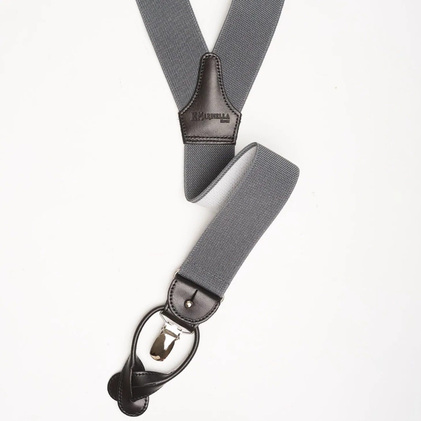 Grey Plain Colour Braces