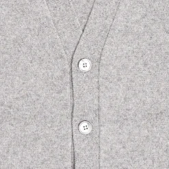 Grey Wool And Cashmere Gilet
