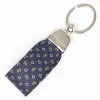Keyfob In Silk And Leather