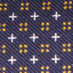 Keyfob In Silk And Leather