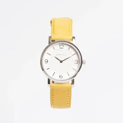 Ladies' Yellow Leather Watch