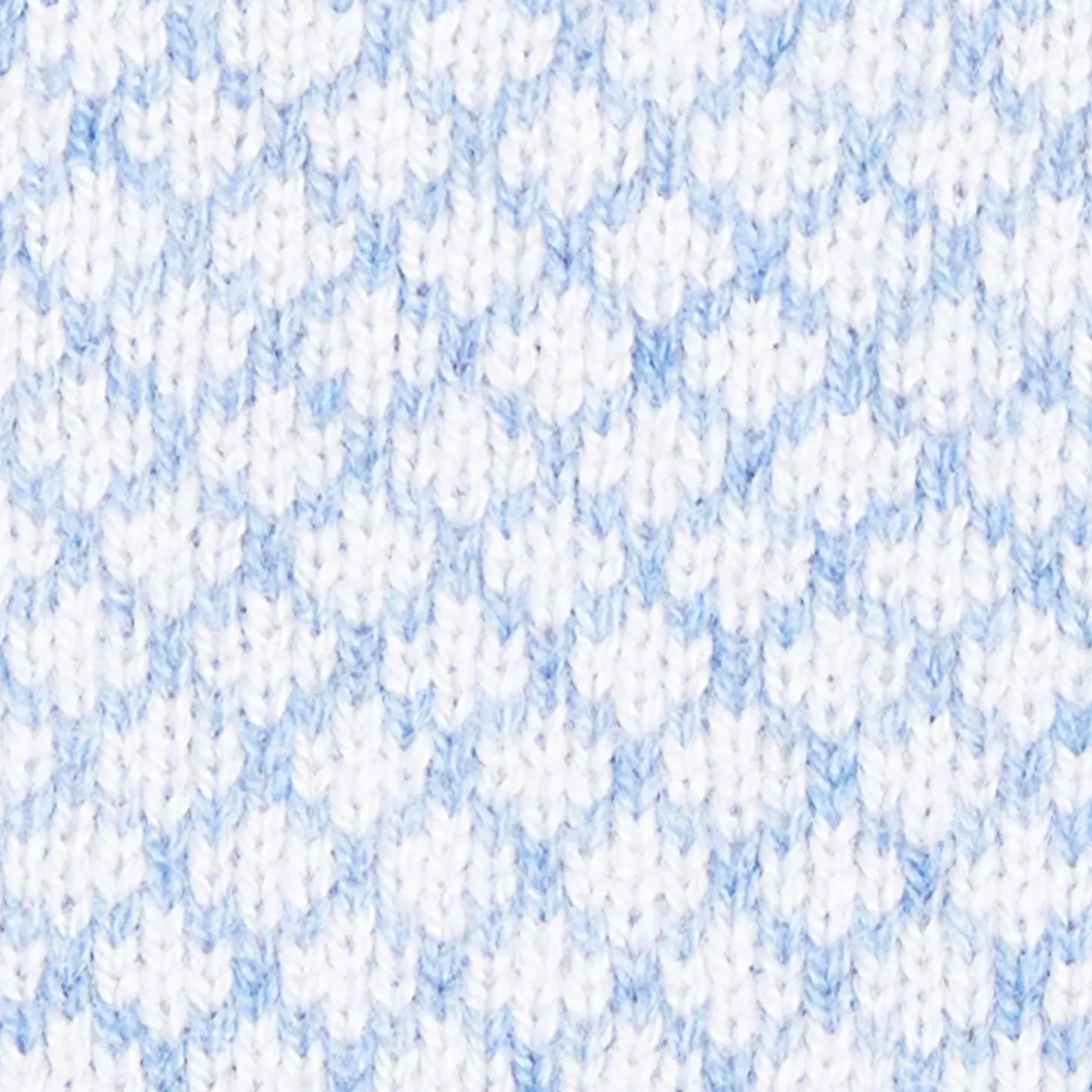 Light Blue And White Cashmere Neck Warmer