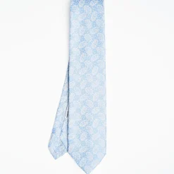 Light Blue Archivio Collection Silk Tie 1980-2-04