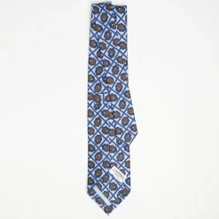 Light Blue Archivio Collection Silk Tie 1945_03