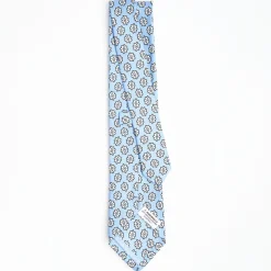 Light Blue Archivio Collection Silk Tie 1933-03