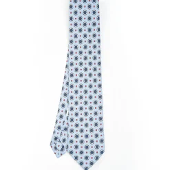 Light Blue Archivio Collection Silk Tie 1989-04