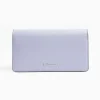 Light Blue Big Wallet In Soft Leather