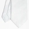 Light Blue Ceremonial Jacquard Silk Tie