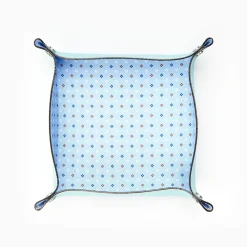 Light Blue Large Leather Vide00A0Poche