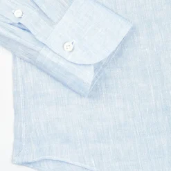 Light Blue Linen Shirt