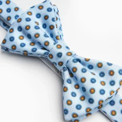 Light Blue Pre-Knotted Bowtie- Small Designs