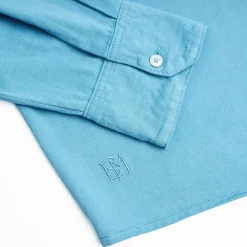 Light Blue Shirt In Jersey