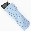 Light Blue Silk Glasses Case
